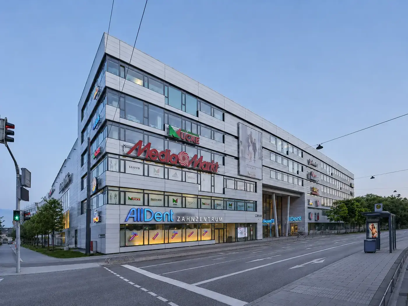 Bestandsgebäude Das Einstein an der Einsteinstraße in München